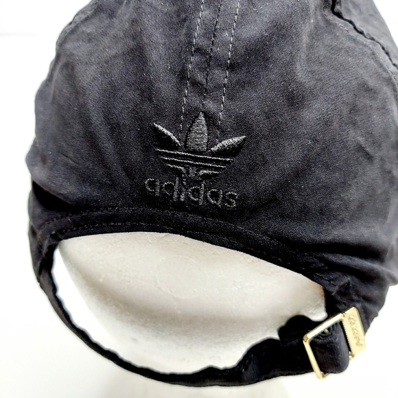Adidas Strapback Hat Gold Trefoil Logo Adjustable - Picture 7 of 10